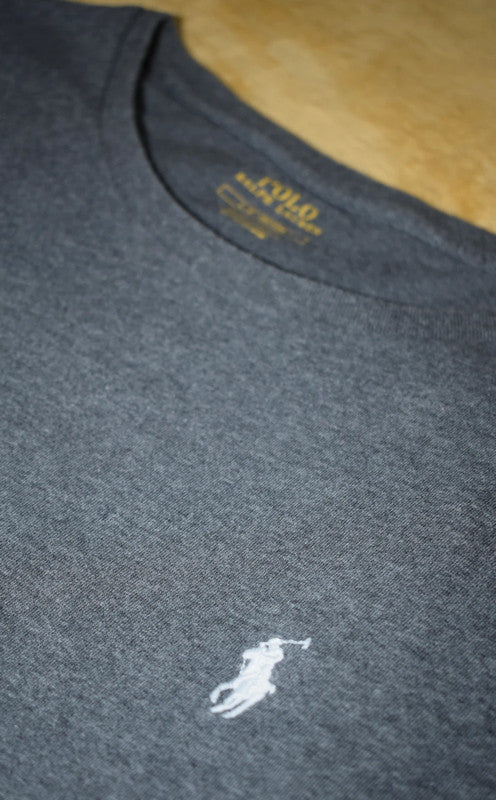 Polo Ralph Lauren Classic Crewneck T-Shirt – Charcoal Grey