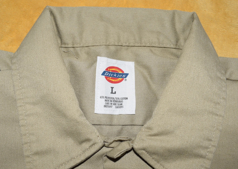 Dickies Long Sleeve Work Shirt – Khaki