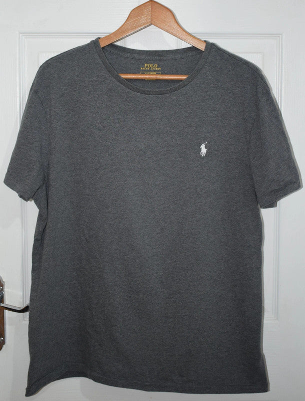 Polo Ralph Lauren Classic Crewneck T-Shirt – Charcoal Grey