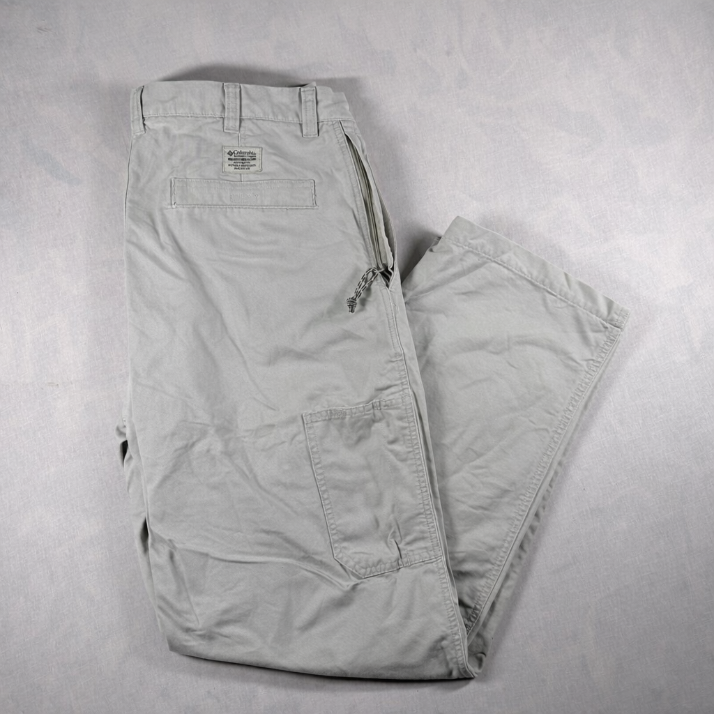 Columbia Cargo Trousers – Light Grey - W38/L32