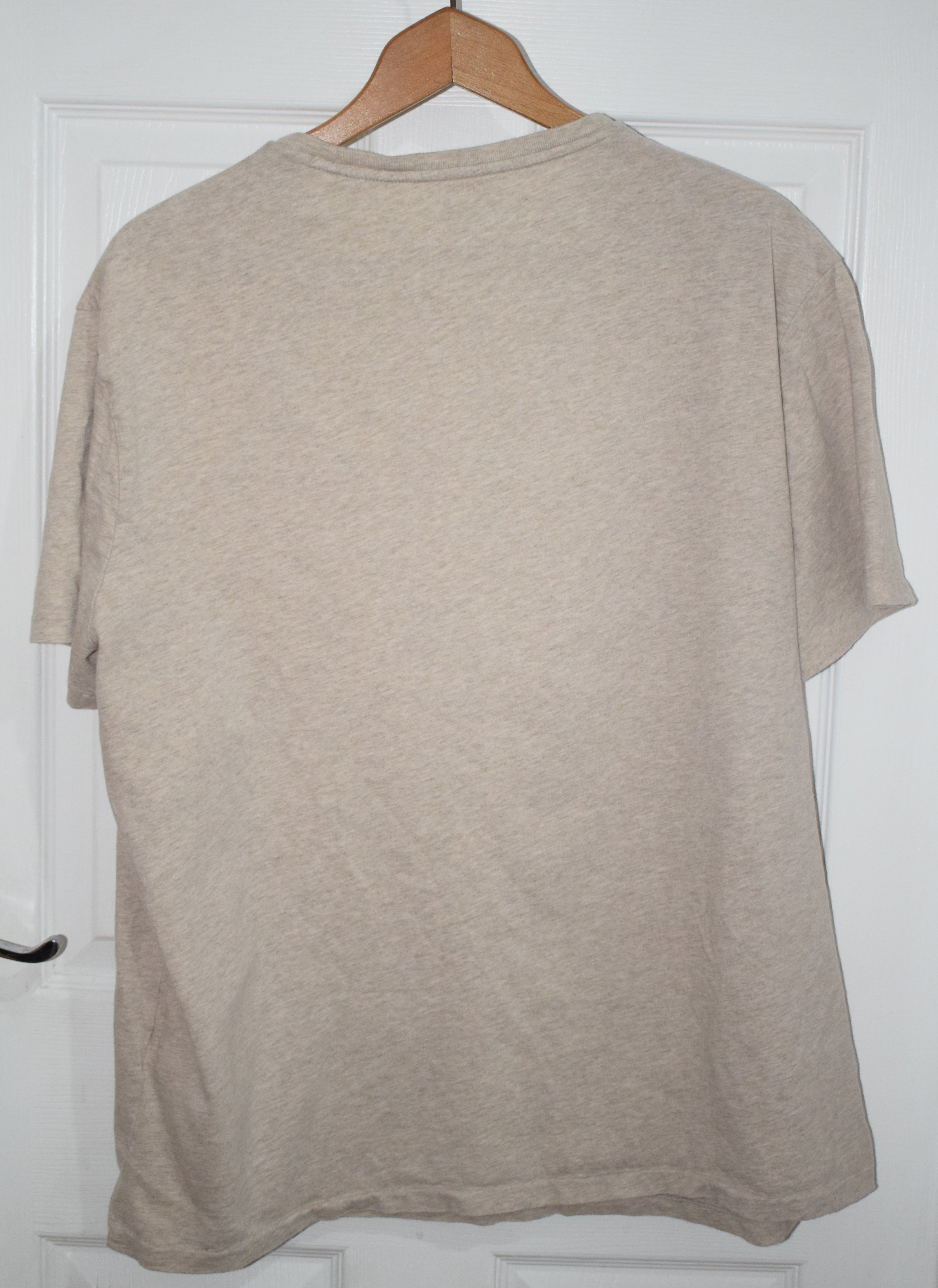 Polo Ralph Lauren Classic Crewneck T-Shirt – Light Beige Heather (Size XL)