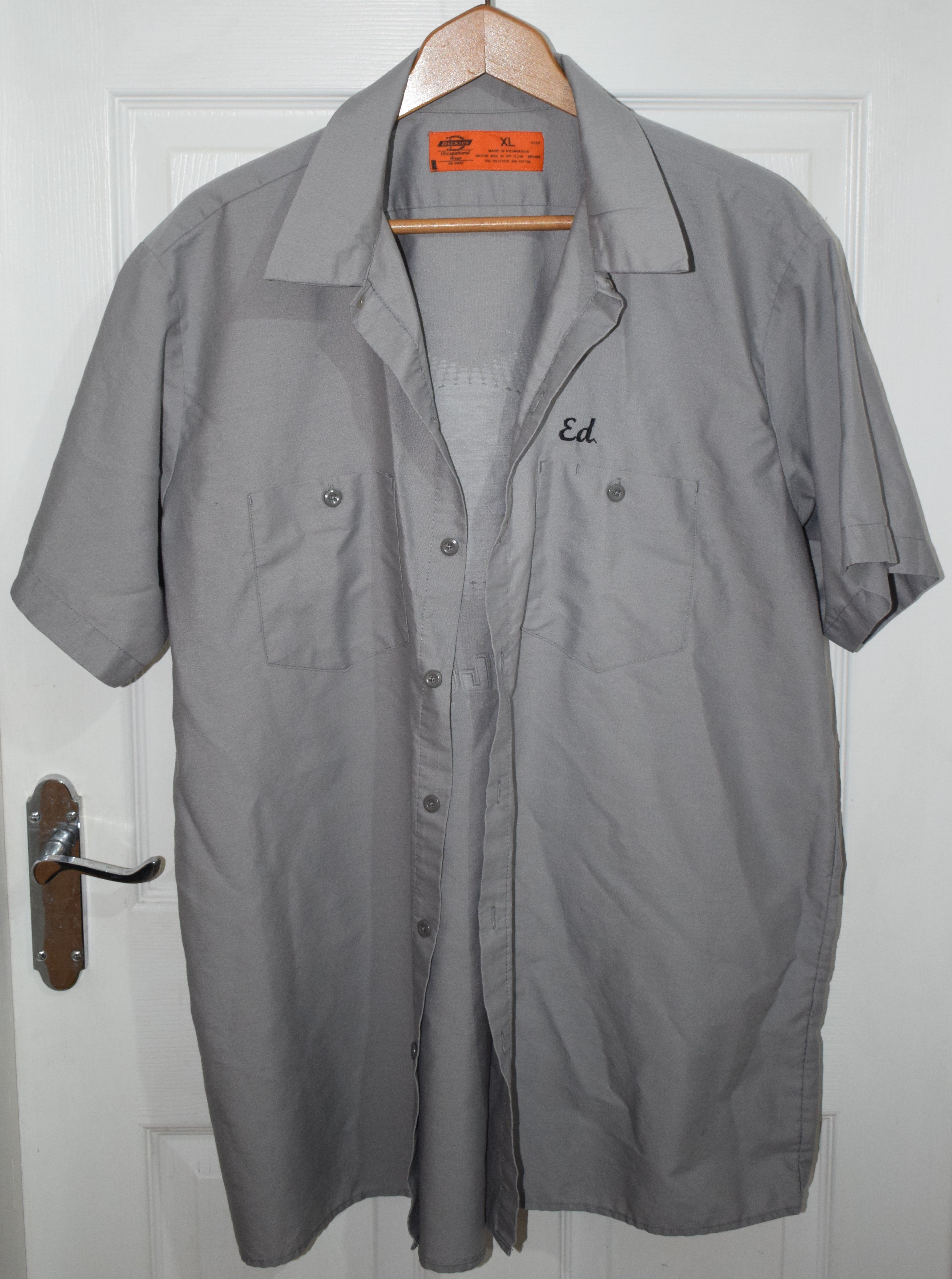 Dickies Short Sleeve Work Shirt – Grey XL