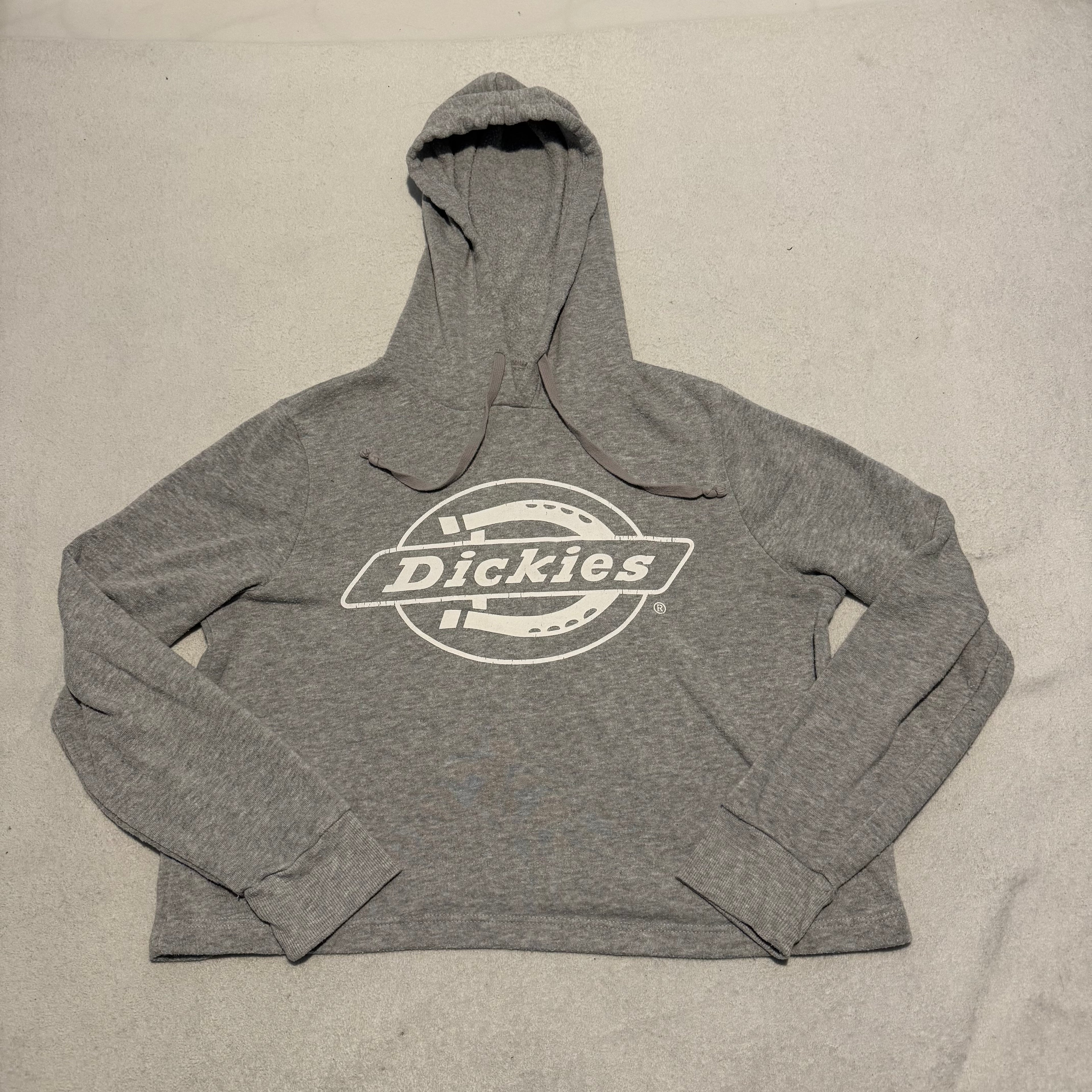 Dickies Girl Pullover Logo Hoodie – Heather Grey