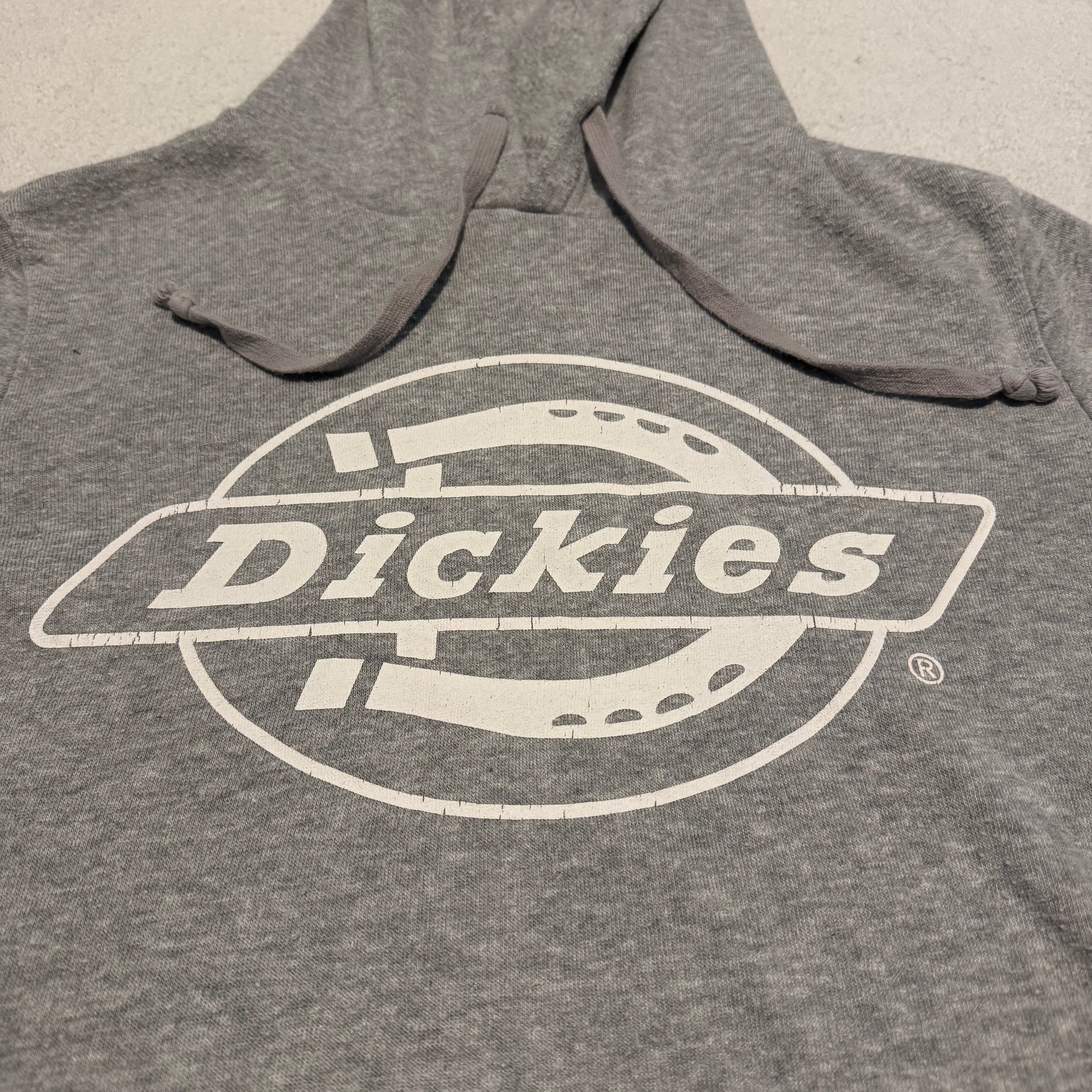 Dickies Girl Pullover Logo Hoodie – Heather Grey