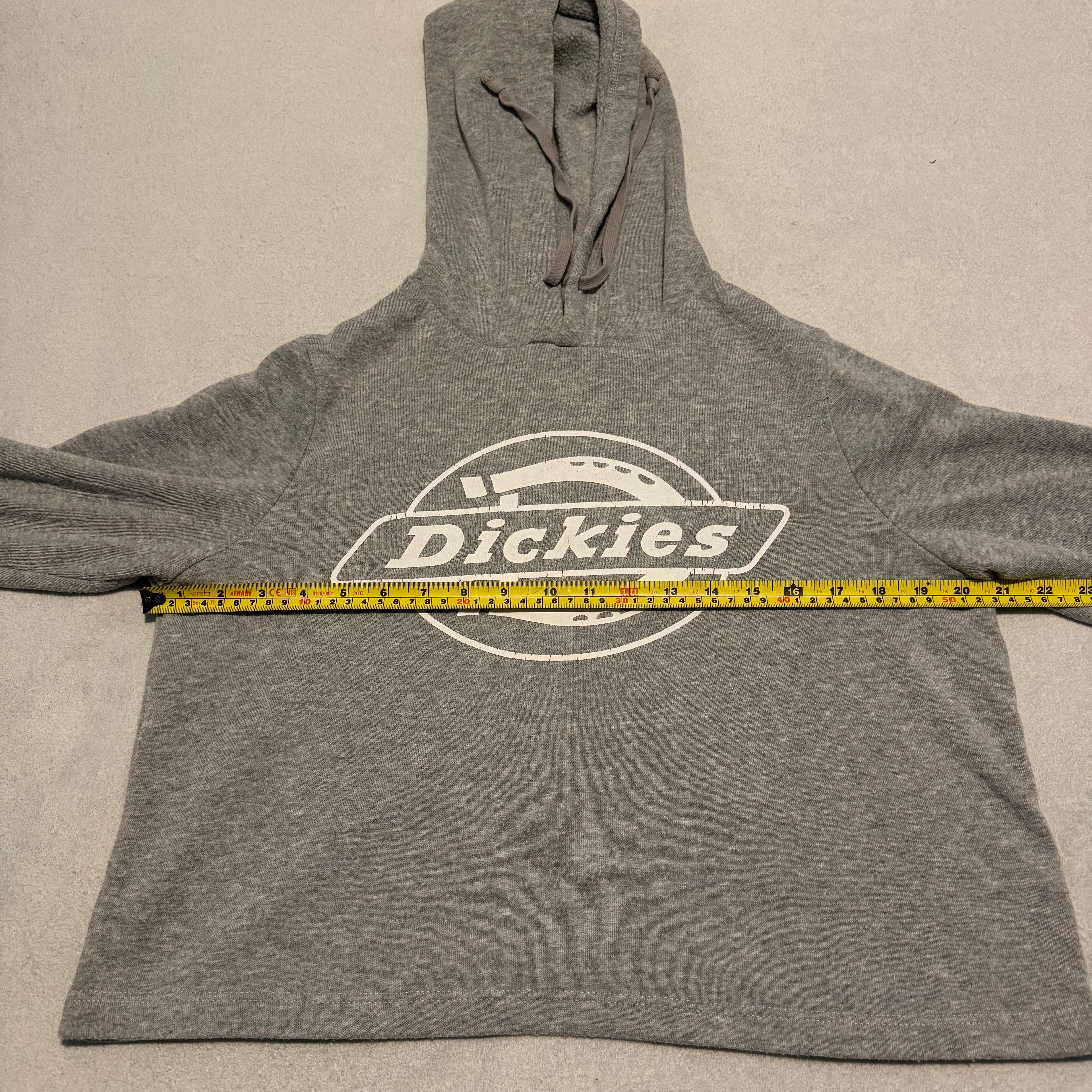 Dickies Girl Pullover Logo Hoodie – Heather Grey