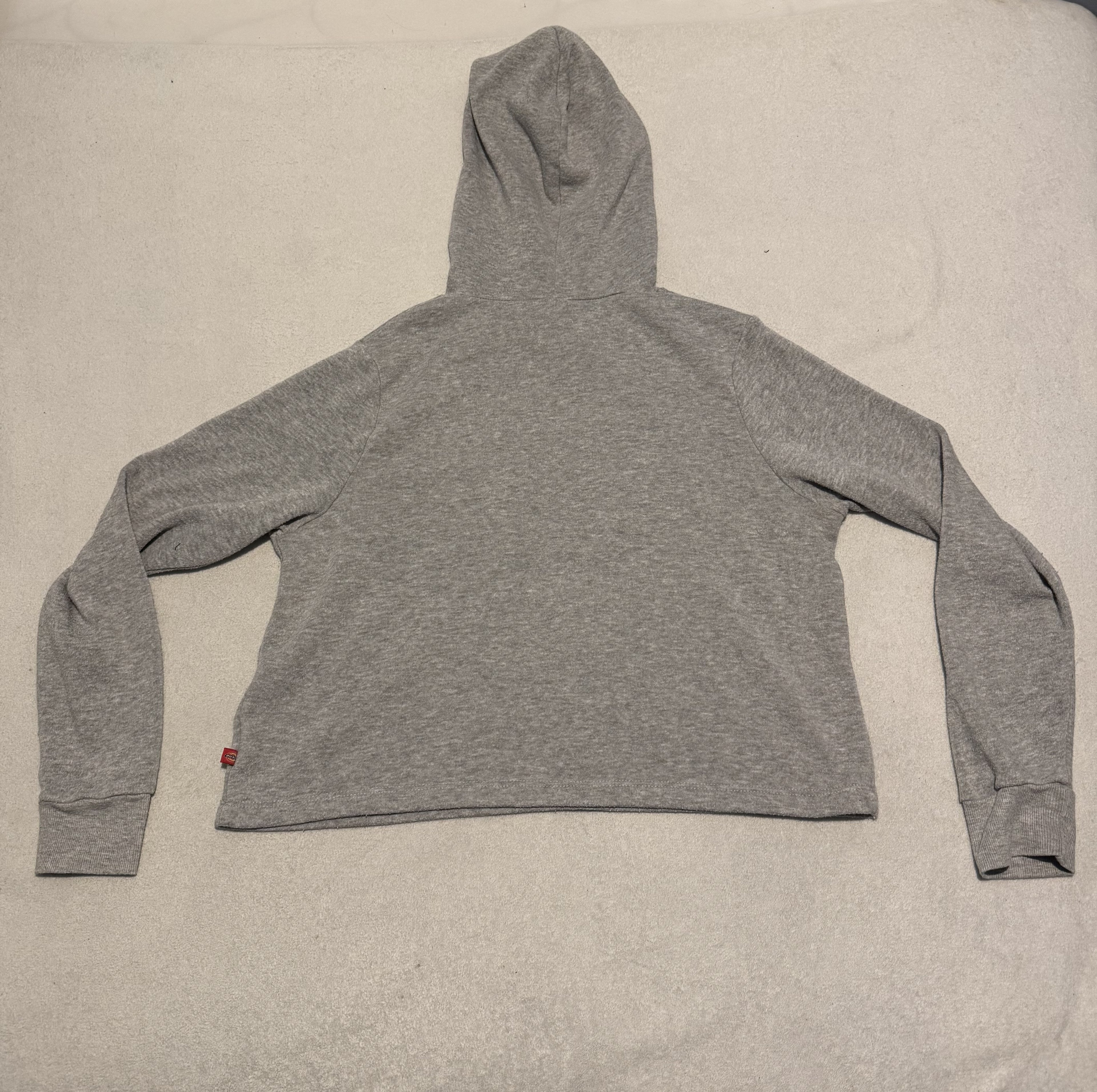 Dickies Girl Pullover Logo Hoodie – Heather Grey