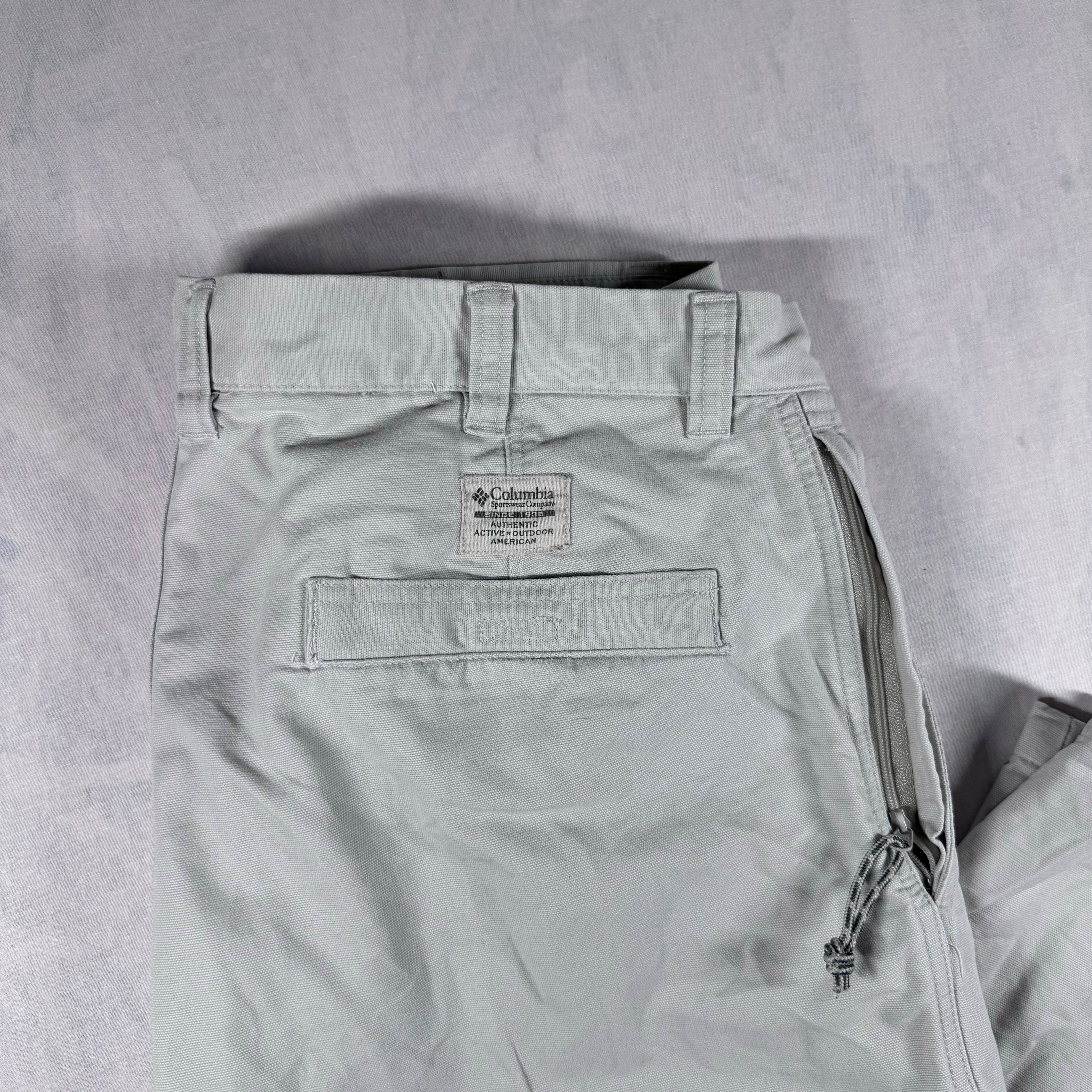 Columbia Cargo Trousers – Light Grey - W38/L32