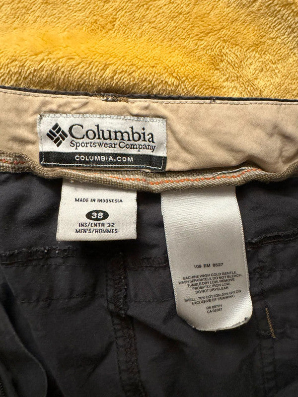 Columbia Cargo Trousers – Dark Charcoal