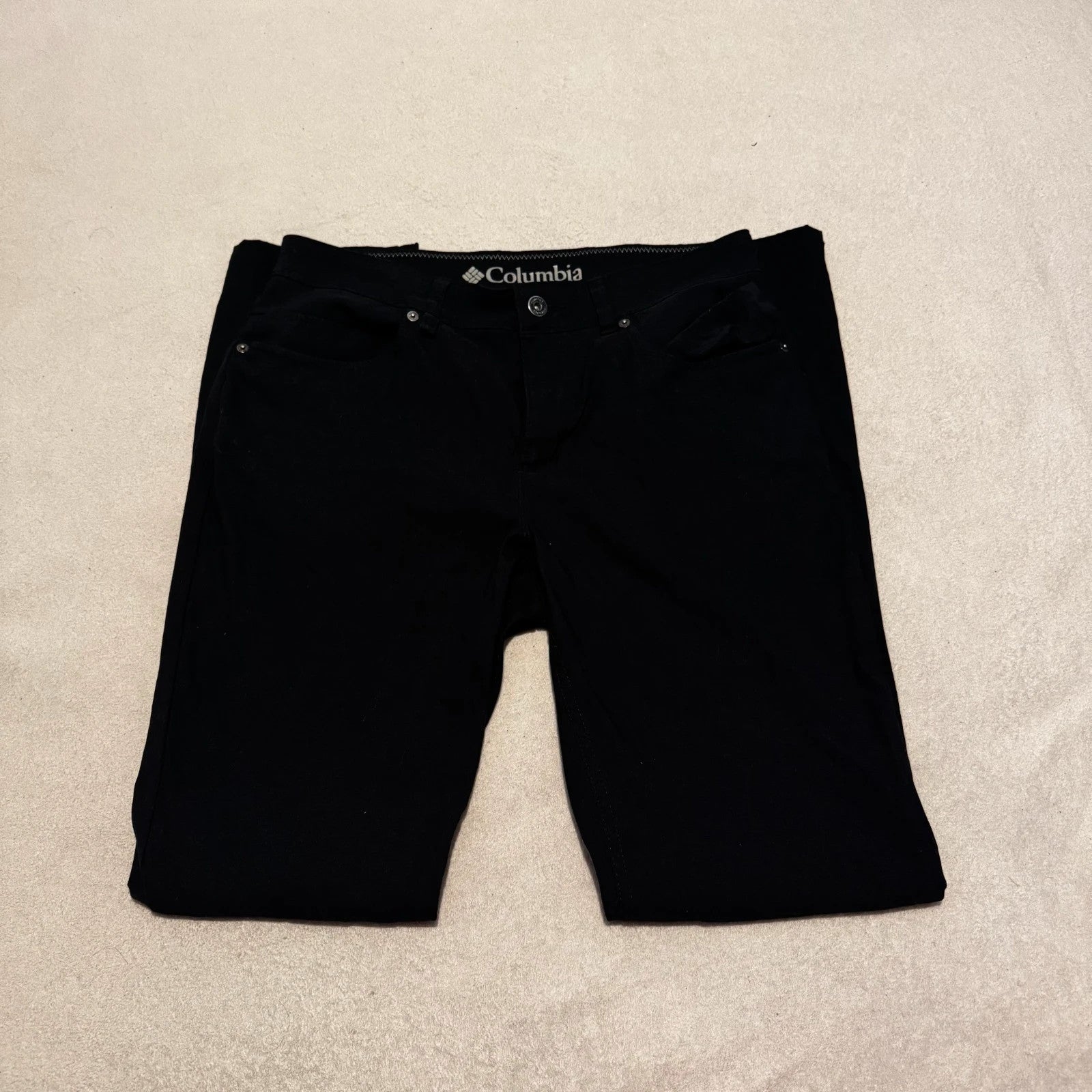 Columbia Men’s Outdoor Stretch Trousers – Black (30W/32L)