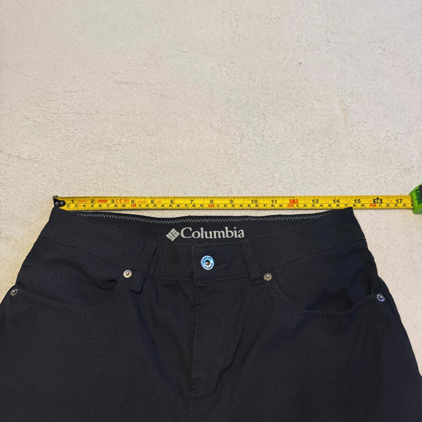 Columbia Men’s Outdoor Stretch Trousers – Black (30W/32L)